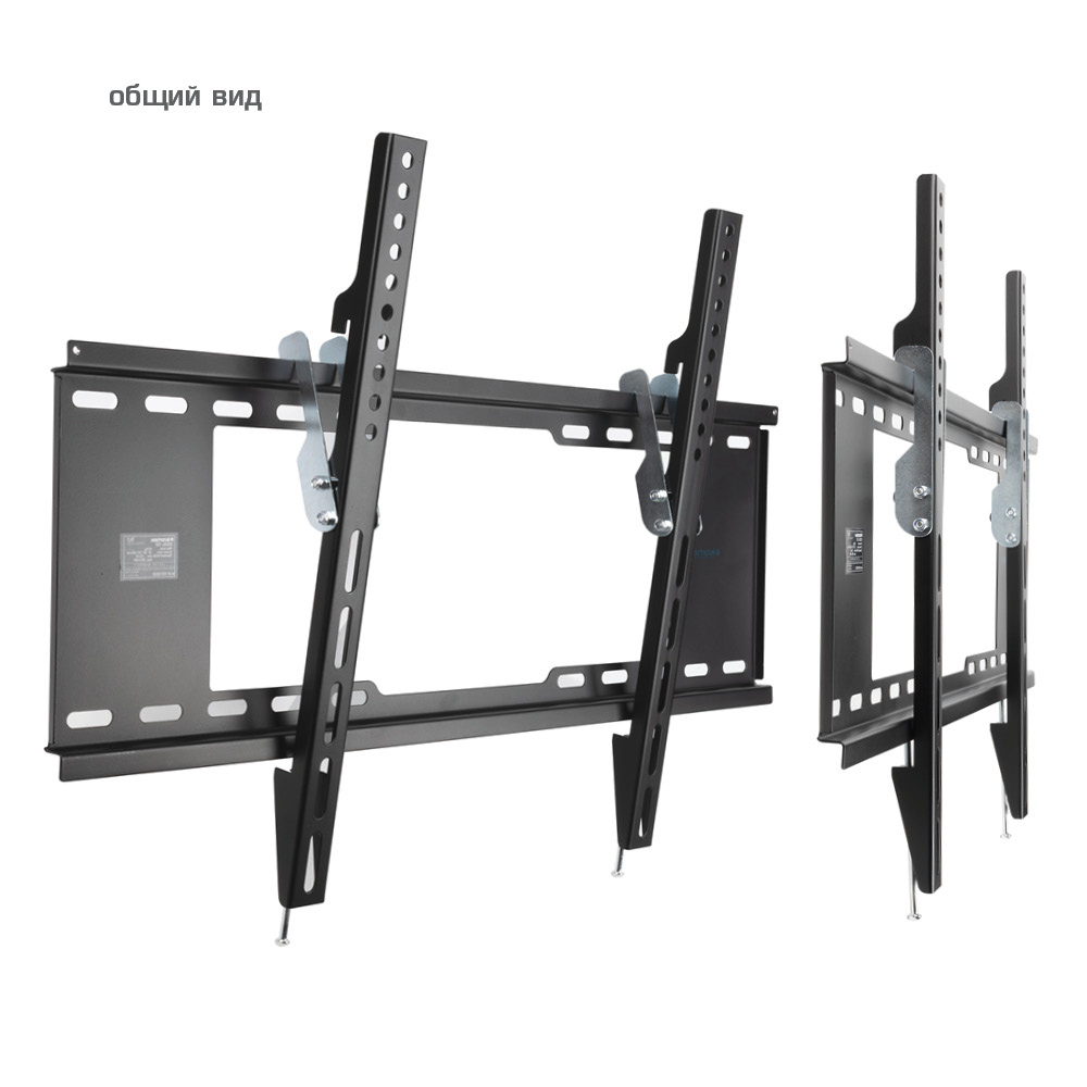 Кронштейн для телевизора Kromax IDEAL-102 черный 32"-90" макс.40кг настенный наклон