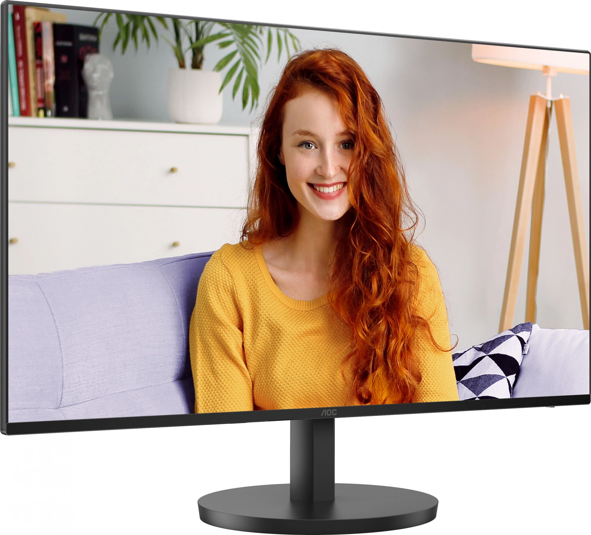Монитор AOC 23.8" Basic-Line 24B3HA2 черный IPS LED 16:9 HDMI M/M матовая 250cd 178гр/178гр 1920x1080 120Hz VGA FHD 2.97кг
