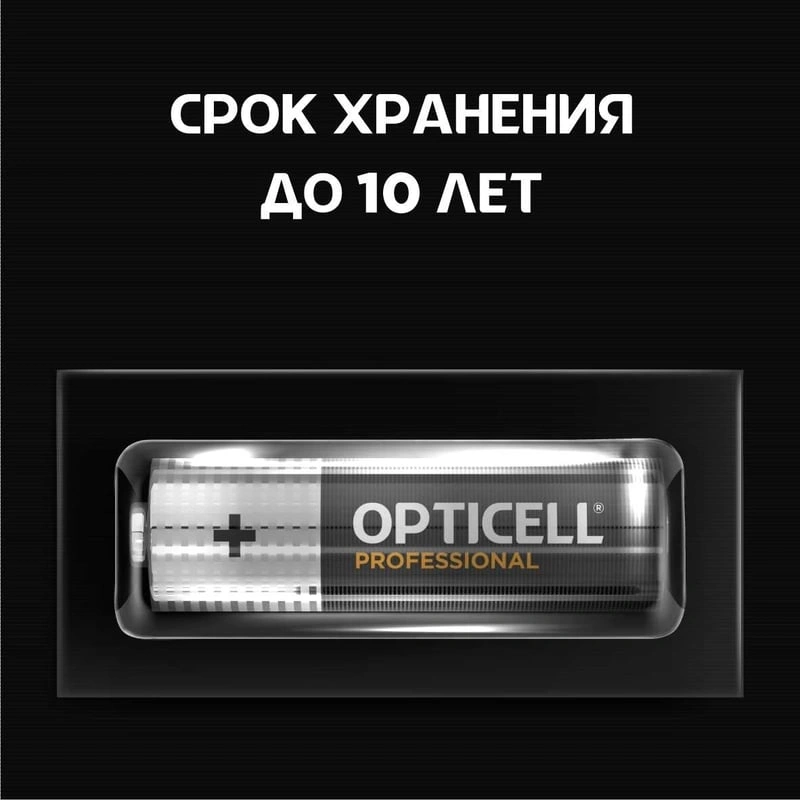 Батарея Opticell Professional LR6 AA (4шт) блистер