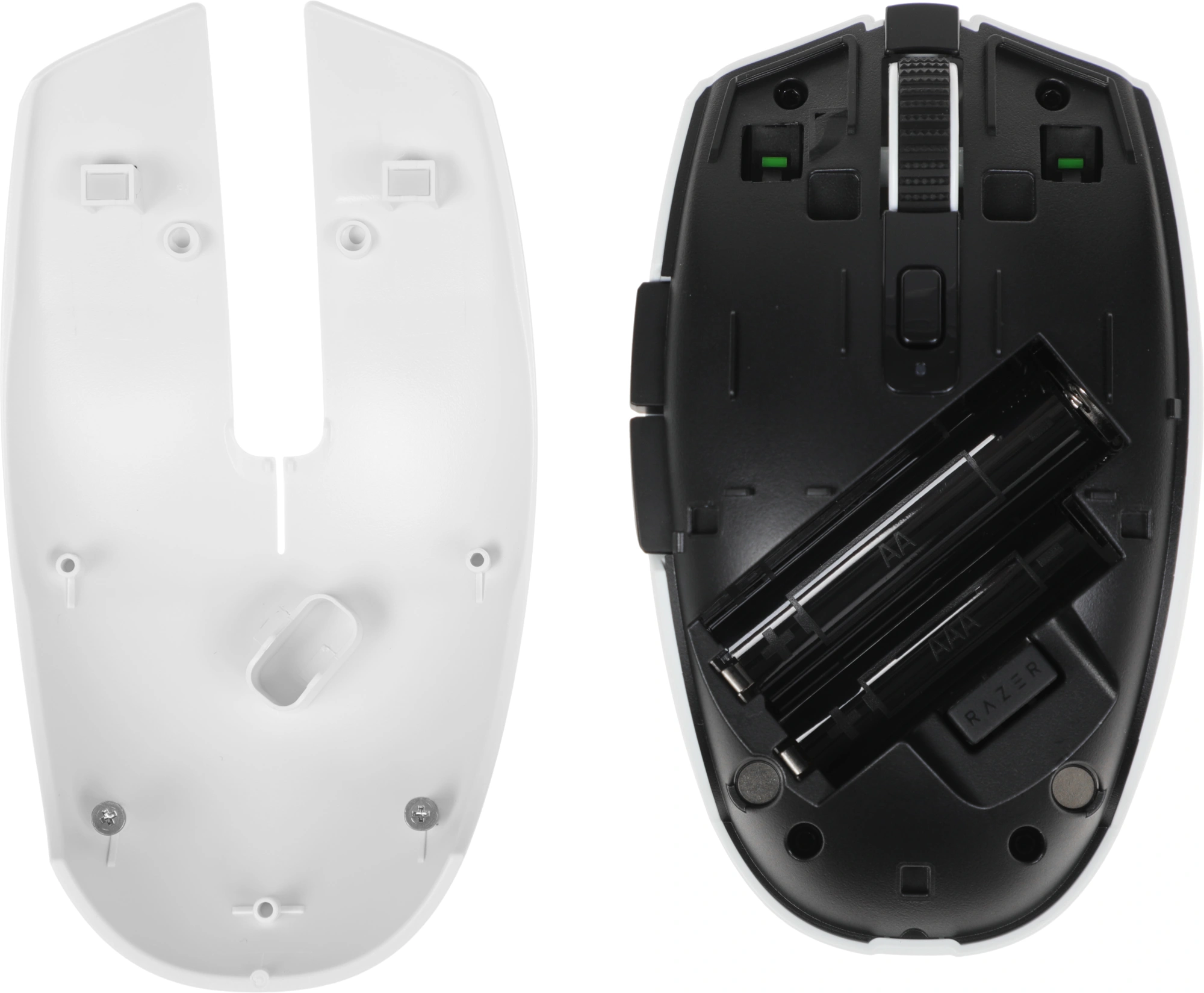 Мышь Razer Orochi V2 белый оптическая 18000dpi беспров. BT/Radio USB 6but (RZ01-03730400-R3G1)