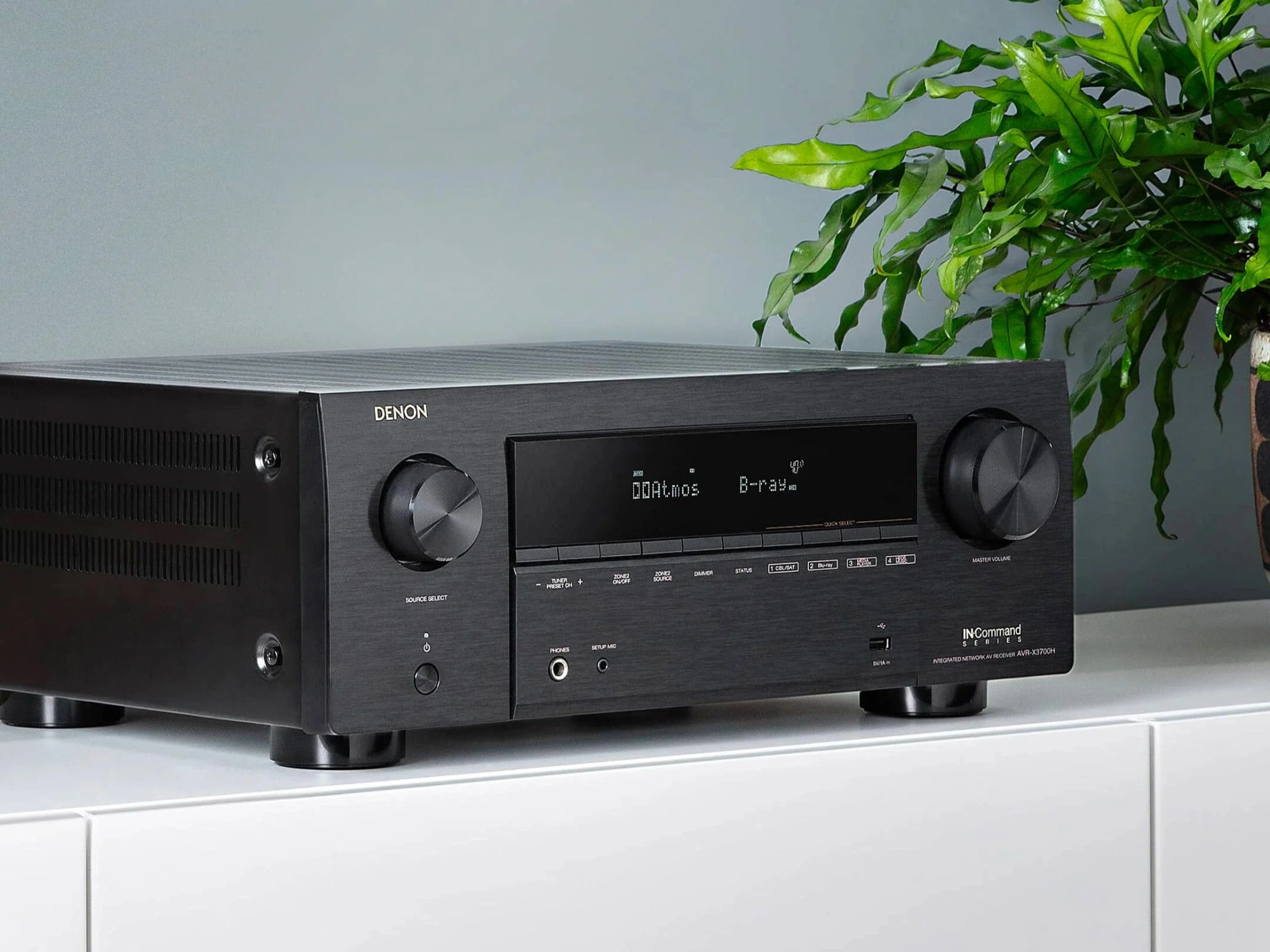Ресивер AV Denon AVC-X3700H 9.2 черный
