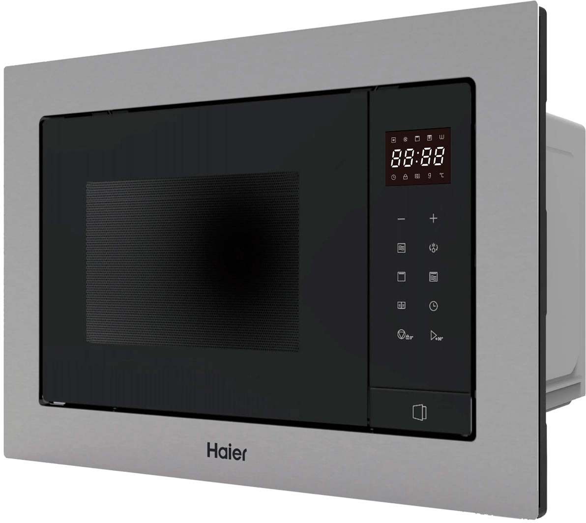 Микроволновая печь Haier HMX-BTG207X 20л. 700Вт нержавеющая сталь/черный (встраиваемая)