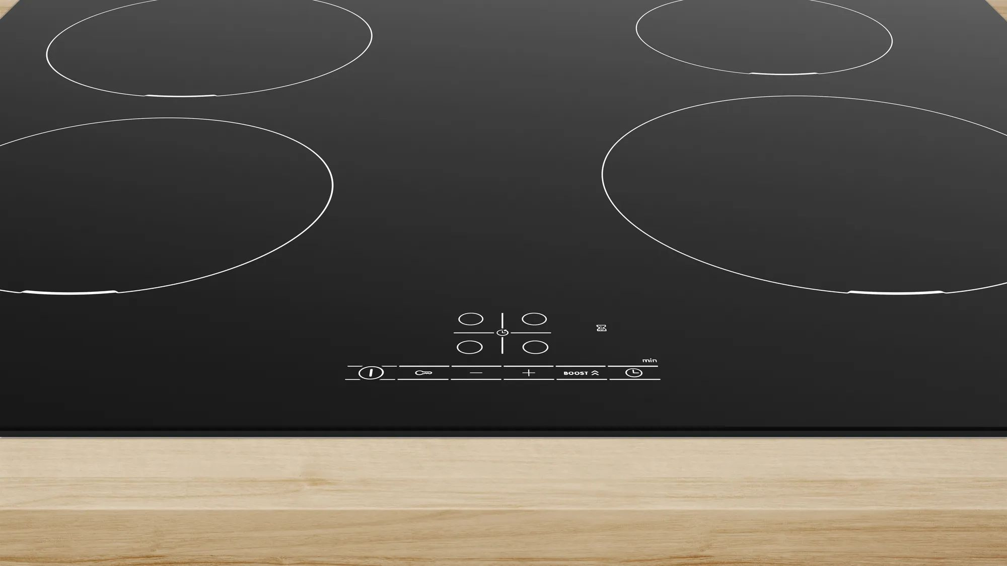 Индукционная варочная поверхность Bosch PUE611BB6E черный