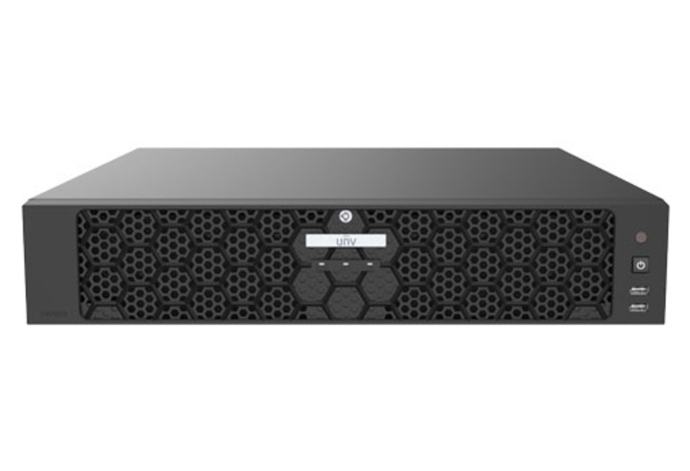 NVR508-64E-R - Видеорегистратор IP 64 канальный; Входящий поток на запись до 384Мб/с.