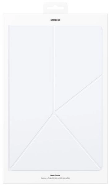 Чехол Samsung для Samsung Galaxy Tab S11 Ultra Book Cover поликарбонат/полиуретан белый (EF-BX930PWEGRU)