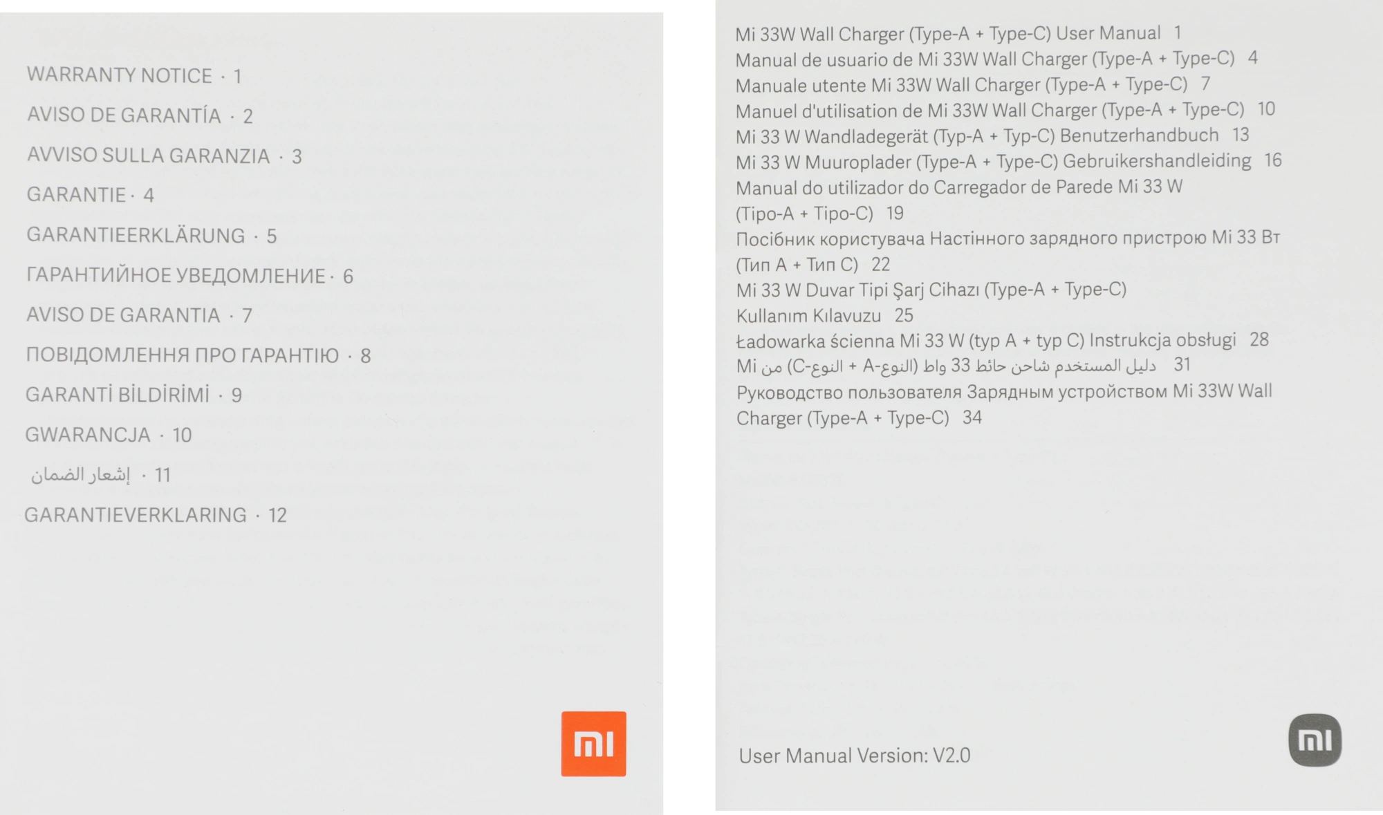 Сетевое зар./устр. Xiaomi Mi 33w Wall Charger 33W 3A (PD) USB-C/USB-A универсальное белый (BHR4996GL)