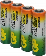 Аккумулятор GP 270AAHC3/1 AA NiMH 2700mAh (промо:3+1) (4шт)