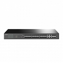 TL-SG3428XF - Коммутатор TP-Link JetStream 24‑портовый гигабитный управляемый уровня 2+ с 4 SFP+ слотами 10GE