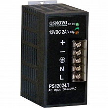 PS-12024/I- Промышленный блок питания. DC12V, 2A (24W)