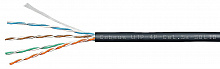 Cabeus UTP-4P-Cat.5e-SOLID-OUT-LSZH-UV - Кабель витая пара UTP (U/UTP), категория 5e, 4 пары (24 AWG), одножильный, для внешней прокладки (+75 C - -40), LSZH-UV (305 м)