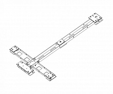 PERCo-RF14 - Рама монтажная для турникета роторного полноростового PERCo-RTD-14