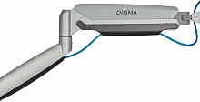 Кронштейн для мониторов ЖК Digma D-MM302D серый 17"-35" макс.15кг крепление к столешнице поворот и наклон