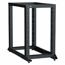 ITK LF05-42U61-2GM LINEA F Стойка 2-рамная 42U 600х600-1000мм черная