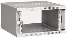 LWE3-06U66-GF - ITK Шкаф LINEA WE 6U 600x600мм дверь стекло серый
