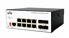 ISW5000-8GT4GP-POE-IN - Управляемый коммутатор, Web-управление, 8 сетевых портов×1000Mbps (RJ45)+4×1000Mbps SFP порта