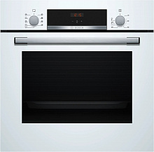 Духовой шкаф Электрический Bosch HBF534EW0Q белый/серебристый