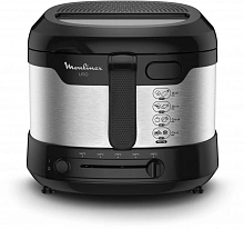 Фритюрница Moulinex AF215D10 1600Вт серебристый/черный