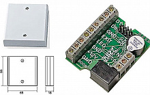 Z-5R Relay Wiegand Case - Контроллер СКУД автономный, в корпусе, 1364 польз.+ ключи блокировки, свет. и звуковая индикация.