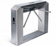 PERCo-TTD-12AC - Моторизованный тумбовый турникет с встроенным картоприемником для эксплуатации внутри помещений