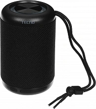 Колонка порт. Tecno S3 Square черный 3W 1.1 BT 2000mAh (S3)