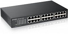 Коммутатор Zyxel GS1100-24E-EU0103F (L2) 24x1Гбит/с неуправляемый