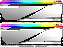 Память DDR5 2x16GB 6200MHz Netac NTZED5P62DP-32S Z RGB RTL Gaming PC5-49600 CL32 DIMM 288-pin 1.35В с радиатором Ret