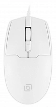 Мышь Оклик 147M белый оптическая 2000dpi USB 4but (1868746)