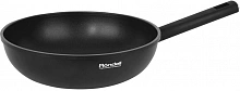 Сковорода ВОК (WOK) Rondell Trumpf RDA-1405 круглая 28см покрытие: Xylan Plus ручка несъемная (без крышки) черный