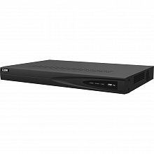 F-HR-2324/2 - 32-х канальный гибридный HD-TVI регистратор c технологией SharpSense и AoC (аудио по коаксиальному кабелю) для аналоговых, HD-TVI, AHD и CVI камер, 8 IP-каналов (до 40 с замещением аналоговых)