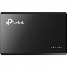 TL-PoE10R - PoE Сплиттер TP-Link , поддержка IEEE 802.3af, передача данных и питания по одному кабелю до 100м, пластиковый корпус, 5В/9В/12В