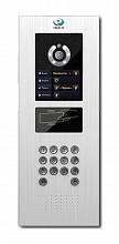 TI-3220WD - Многоабонентская вызывная панель с камерой 2 Mп с однострочным экраном из литого алюминия