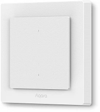 Умный выключатель Aqara H2 WS-K07D 2-хкл. белый