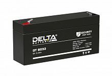 Аккумуляторная батарея Delta DT 6033 (125) (6V / 3.3Ah)