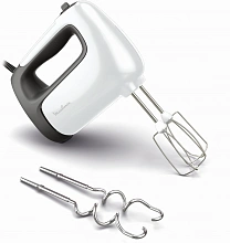 Миксер ручной Moulinex HM460110 500Вт белый/черный
