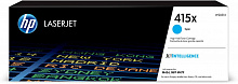 Картридж лазерный HP 415X W2031X голубой бар.в компл. (6000стр.) для HP HP LJ M454/MFP M479