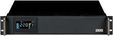 Источник бесперебойного питания Powercom King Pro RM KIN-1200AP LCD 960Вт 1200ВА черный