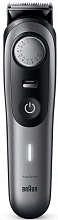 Триммер Braun BT9520 серебристый (насадок в компл:4шт)