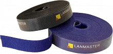 Хомут-липучка Lanmaster LAN-VCM5M-BL 5000x20мм (упак:1шт) нейлон 6.6 внутри помещений синий