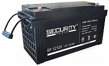 SF 12120 - Аккумулятор Security Force герметичный свинцово-кислотный, 12В/120Ач, клеммы под болт 8 мм