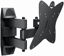 Кронштейн для телевизора Holder LCDS-5038 металлик 19"-50" макс.30кг настенный поворот и наклон