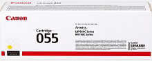 Картридж лазерный Canon 055Y 3013C002 желтый бар.в компл. (2100стр.) для Canon LBP663Cdw/LBP664Cx/MF746Cx/MF742Cdw/MF744Cdw