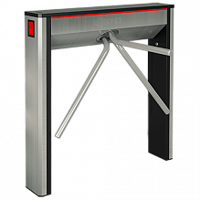Cube C-04-K - Электромеханический турникетимеет светодиодную подсветку корпуса и картоприемник.