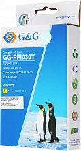 Картридж струйный G&G GG-PFI030Y PFI-030Y желтый (55мл) для Canon imagePROGRAF TA-20/30