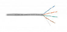 NMC 2100A-GY - Кабель NIKOMAX U/UTP 4 пары, Кат.5e (Класс D), тест по ISO/IEC, 100МГц, одножильный, BC (чистая медь), 24AWG (0,50мм), поливинилхлорид, внутренний, серый, 305м