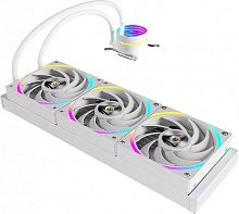 Система водяного охлаждения Formula Oasis L360 ARGB Soc-AM5/AM4/1200/2066/1700/1851 белый 4-pin 1-27dB Al+Cu 360W Ret (OASIS L360 ARGB WH)