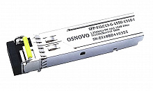 SFP-S1LC13-G-1550-1310-I - Оптический SFP Модуль промышленный. Одно волокно Single Mode. Скорость: до 1,25 Гбит/c. Тип разъема: LC. Оптический бюджет: 13дБ
