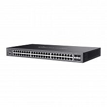 SG5452X - Omada 48-портовый гигабитный управляемый стекируемый коммутатор Lite L3 c 4 слотами 10G SFP+. Порты: 48 х гигабитных портов RJ45, 4 х слота 10G SFP+, консольный порт RJ45/USB Type-C, 1 х порт USB 2.0, TP-link
