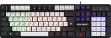 Клавиатура Defender GK-077 белый/черный USB for gamer LED (45078) кабель 1.5м