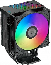 Устройство охлаждения(кулер) PcCooler R400 ARGB Soc-AM5/AM4/1200/1700/1851 черный 4-pin 18-30dB Al+Cu 180W Ret (R400-BKAWYX-US)