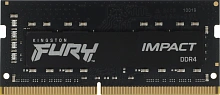 Память DDR4 16GB 3200MHz Kingston KF432S20IB/16 Fury Impact RTL PC4-25600 CL20 SO-DIMM 260-pin 1.2В single rank Ret